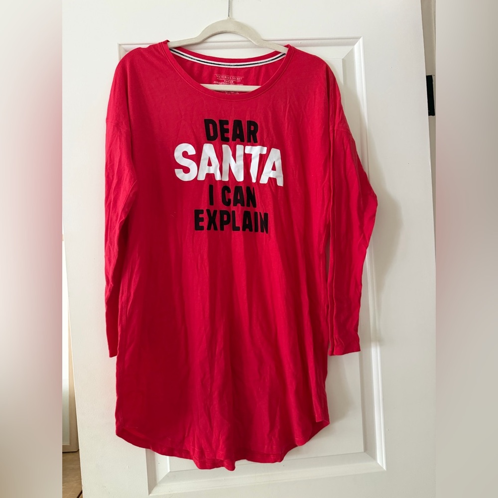 Victoria’s Secret Oversized Christmas Sleep Shirt